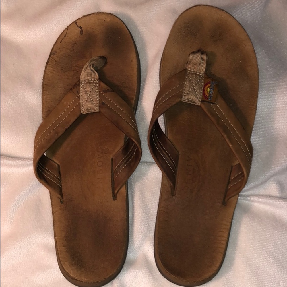 Rainbow sandals !